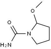 1-피롤리딘카르복사미드,2-메톡시-(9CI) 구조식 이미지