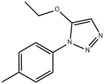 1H-1,2,3-Triazole,5-ethoxy-1-p-tolyl-(6CI) Structure