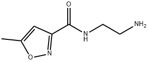 3-이속사졸카르복사미드,N-(2-아미노에틸)-5-메틸-(9CI) 구조식 이미지