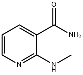 3-피리딘카르복사미드,2-(메틸아미노)-(9CI) 구조식 이미지