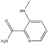 2-피리딘카르복사미드,3-(메틸아미노)-(9CI) 구조식 이미지