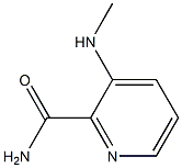 2-Pyridinecarboxamide,3-(methylamino)-(9CI) Structure