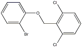 2-(2-bromophenoxymethyl)-1,3-dichlorobenzene Structure