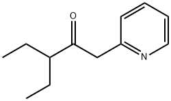 3-ethyl-1-(pyridin-2-yl)pentan-2-one 구조식 이미지
