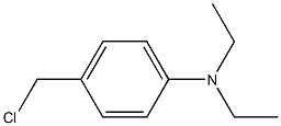 4-(CHLOROMETHYL)-N,N-DIETHYLBENZENAMINE Structure