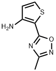 2-(3-methyl-1,2,4-oxadiazol-5-yl)thiophen-3-amine Structure