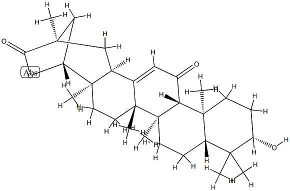 10401-33-9 3β,22β-Dihydroxy-11-oxoolean-12-en-30-oic acid γ-lactone