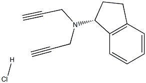 N-2-Propynyl Rasagiline Hydrochloride 구조식 이미지
