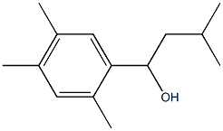 α-이소부틸-2,4,5-트리메틸벤질알코올 구조식 이미지