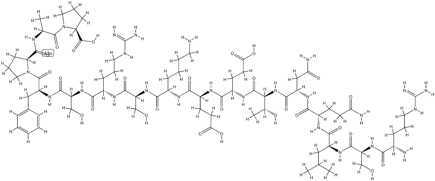 glicentin (1-16) Structure