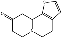 4,5,7,8,10,10a-헥사히드로-9H-티에노2,3-a퀴놀리진-9-온 구조식 이미지