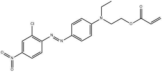 DISPERSE RED 13 ACRYLATE  98 Structure