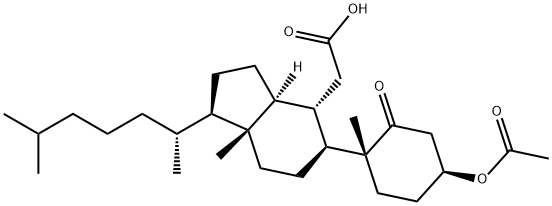 3β-Acetyloxy-5-oxo-5,6-secocholestan-6-oic acid Structure