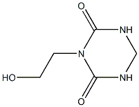 1,3,5-Triazine-2,4(1H,3H)-dione,dihydro-3-(2-hydroxyethyl)-(9CI) 구조식 이미지