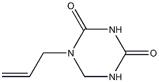 1,3,5-Triazine-2,4(1H,3H)-dione,dihydro-1-(2-propenyl)-(9CI) 구조식 이미지