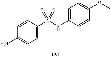 4-amino-N-(4-methoxyphenyl)benzenesulfonamide hydrochloride Structure