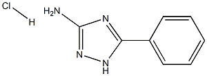 1H-1,2,4-Triazol-5-amine,3-phenyl-, hydrochloride (1:1) Structure