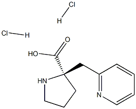 (R)-Alpha-(2-Pyridinylmethyl)-Pro2HCl Structure