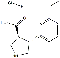 H-trans-DL-b-Pro-4-
(2-methoxyphenyl)-OH·HCl Structure
