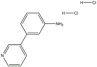 3-(3-피리딜)아닐린디하이드로클로라이드 구조식 이미지