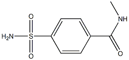 4-(AMinosulfonyl)-N-MethylbenzaMide Structure