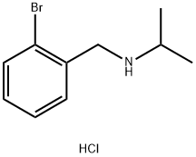 N-(2-bromobenzyl)-2-propanamine hydrochloride Structure