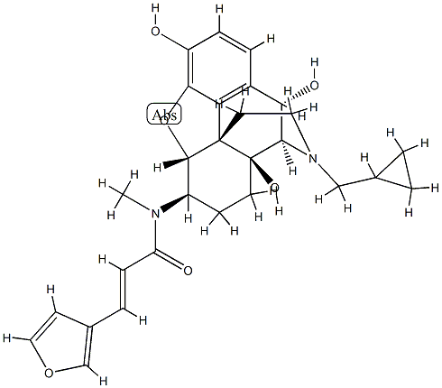 10α-Hydroxy-nalfurafine 구조식 이미지