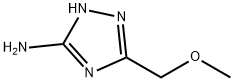 3-(methoxymethyl)-1H-1,2,4-triazol-5-amine(SALTDATA: FREE) Structure