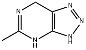 v-Triazolo[4,5-d]pyrimidine, 6,7-dihydro-5-methyl- (7CI,8CI) 구조식 이미지