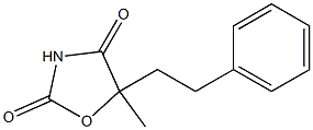 2,4-Oxazolidinedione,5-methyl-5-phenethyl-(6CI) Structure