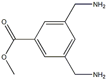 Benzoic acid, 3,5-bis(aminomethyl)methyl ester 구조식 이미지