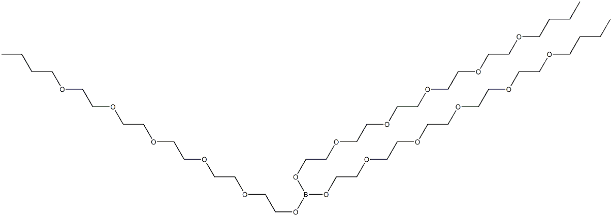 POLY(OXY-1,2-ETHANEDIYL),ALPHA-BUTYL-OMEGA-HYDROXY,ESTERWITHBORICACID Structure