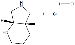 S,S-2,8-diazabicyclo[4.3.0]decane hydrochloride Structure