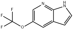 1H-Pyrrolo[2,3-b]pyridine, 5-(trifluoromethoxy)- Structure