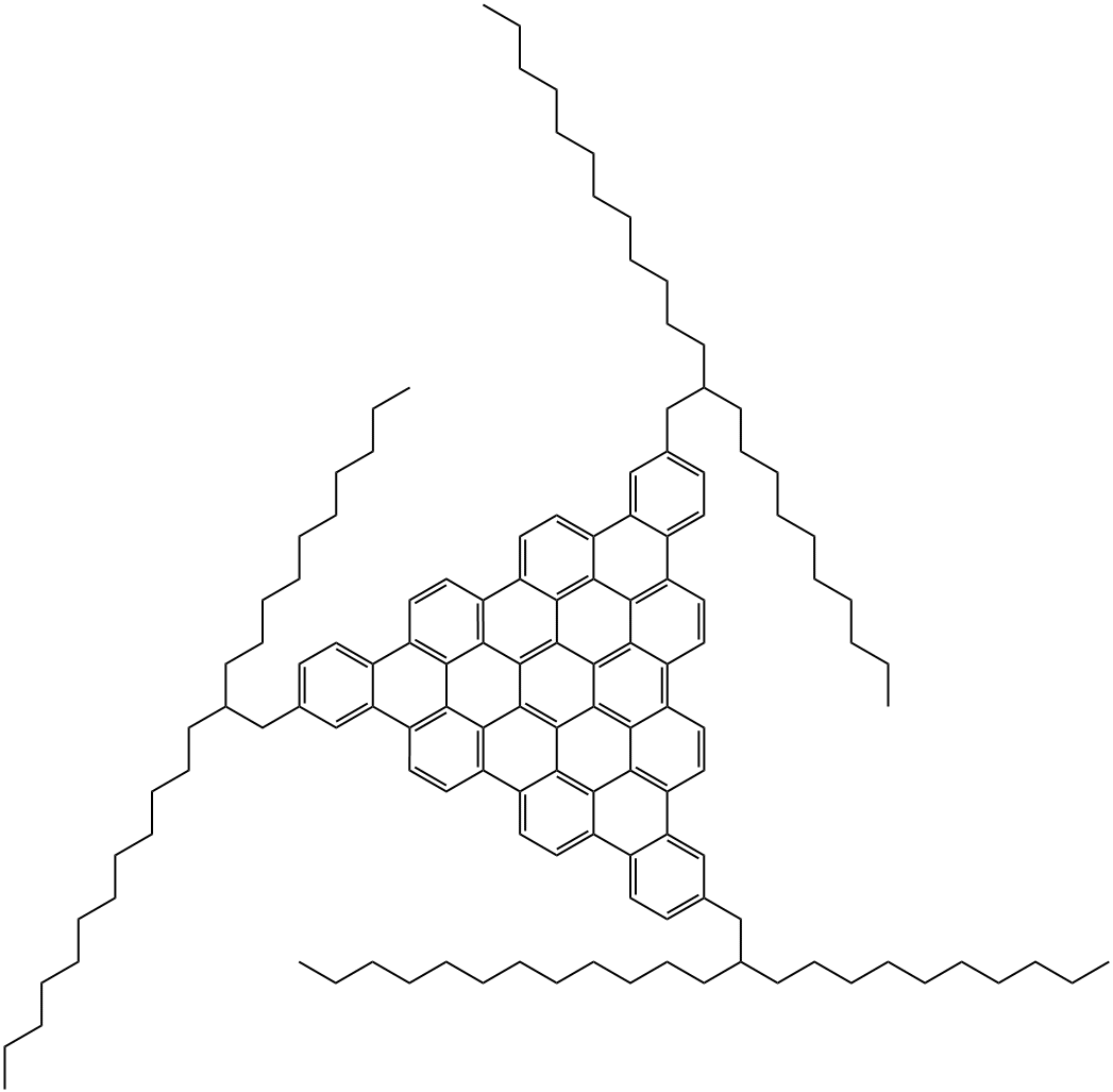 1061170-68-0 2,10,18-Tris(2-decyltetradecyl)-benzo[o]bistriphenyleno[2,1,12,11-efghi:2',1',12',11'-uvabc]ovalene