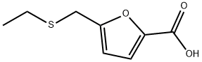 5-[(ethylsulfanyl)methyl]furan-2-carboxylic acid 구조식 이미지