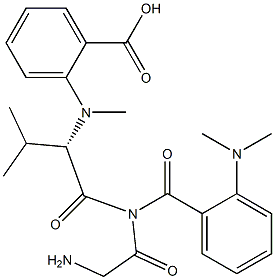 VIRIDICACID Structure