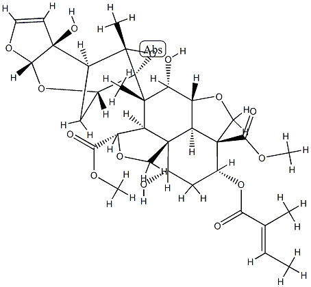 AZADIRACHTIN B(SH) Structure