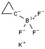 Potassium cyclopropyltrifluoroborate 구조식 이미지