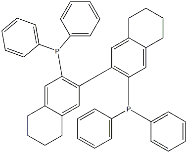 3,3'-Bis(diphenylphosphino)-5,5',6,6',7,7',8,8'-octahydro [2,2']binaphthalene chloroform adduct, 99% 구조식 이미지