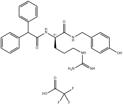BIBP 3226 trifluoroacetate 구조식 이미지