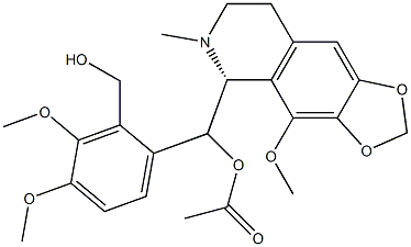 (+)-Papaveroxinoline Structure