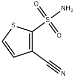 2-Thiophenesulfonamide,3-cyano-(9CI) Structure