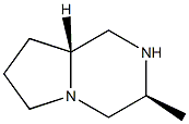 Pyrrolo[1,2-a]pyrazine, octahydro-3-Methyl-, (3S,8aR)- Structure