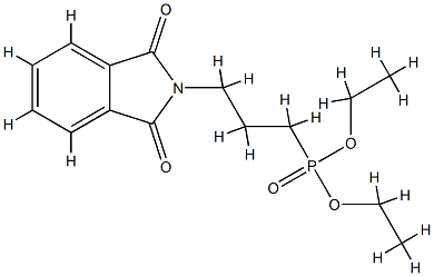 Diethyl [3-(N-phthalimido)propyl]phosphonate, 97% 구조식 이미지