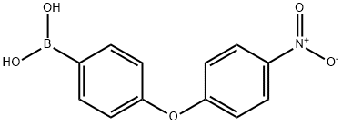 (4-(4-Nitrophenoxy)phenyl)boronic acid Structure