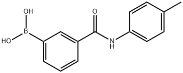 (3-(p-tolylcarbaMoyl)phenyl)boronic acid Structure