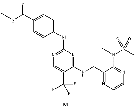 PF 04554878 hydrochloride Structure