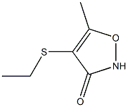 3(2H)-Isoxazolone,4-(ethylthio)-5-methyl-(9CI) 구조식 이미지