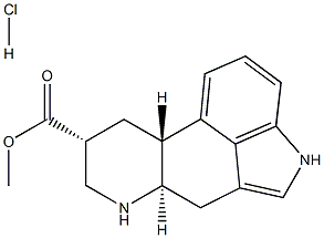 Ergoline-8β-carboxylic Acid Methyl Ester Hydrochloride Structure